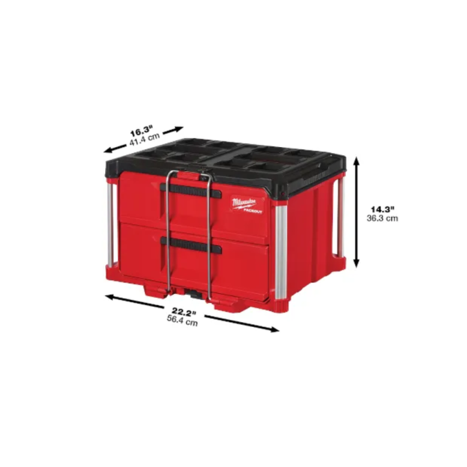 Caja de herramientas con 2 cajones - Image 3