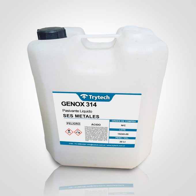 Genox 314 Pasivante Liquido