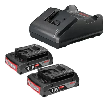BOSCH 18V KIT STARTER 2 BAT*2AH+CARGADOR 2AH