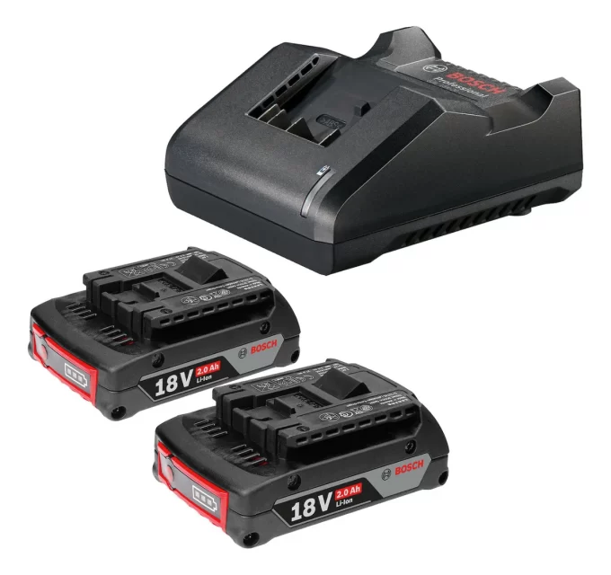 BOSCH 18V KIT STARTER 2 BAT*2AH+CARGADOR 2AH