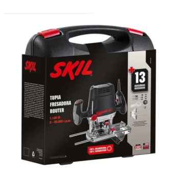 SKIL FRESADORA 1100W - 1831 (CON MALETÍN Y ACCESORIOS)