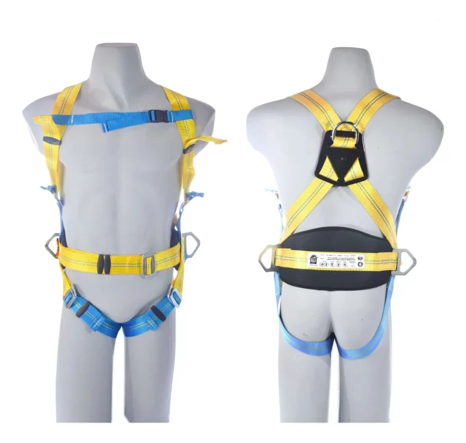 ARNES SEGURIDAD ANTICAIDA 3 PUNTOS C/ PROTECTOR LUMBAR - SKY