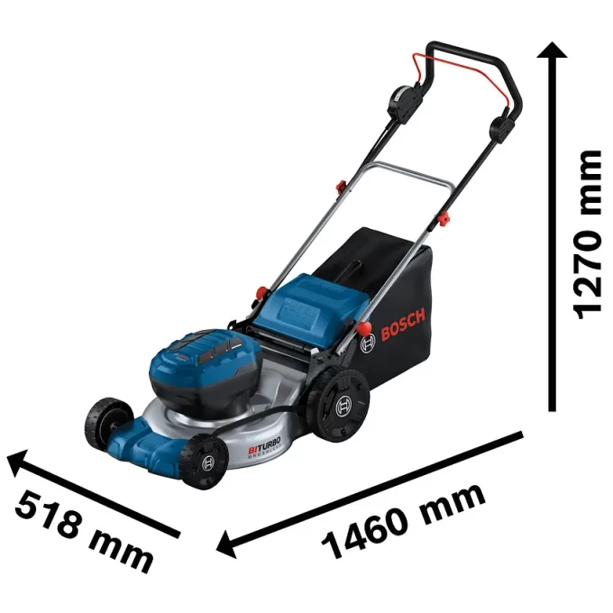 BOSCH 18V CORTACESPED GRA 18V2-46 S/BAT - Image 5
