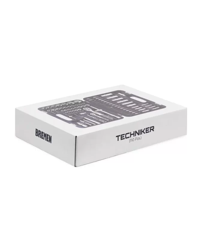 JUEGO BREMEN BOCALLAVE 110 PZ ENC 1/2"-1/4" MM - Image 2