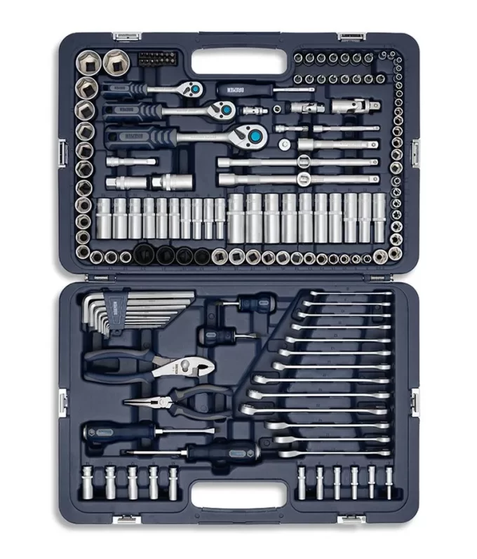 JUEGO BREMEN BOCALLAVE 160 PZ  1/2"-1/4"+ LL.COMB - Image 2